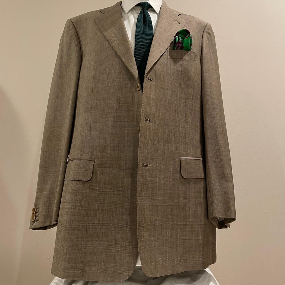 Ermenegildo Zegna suit jacket 44L 3 button